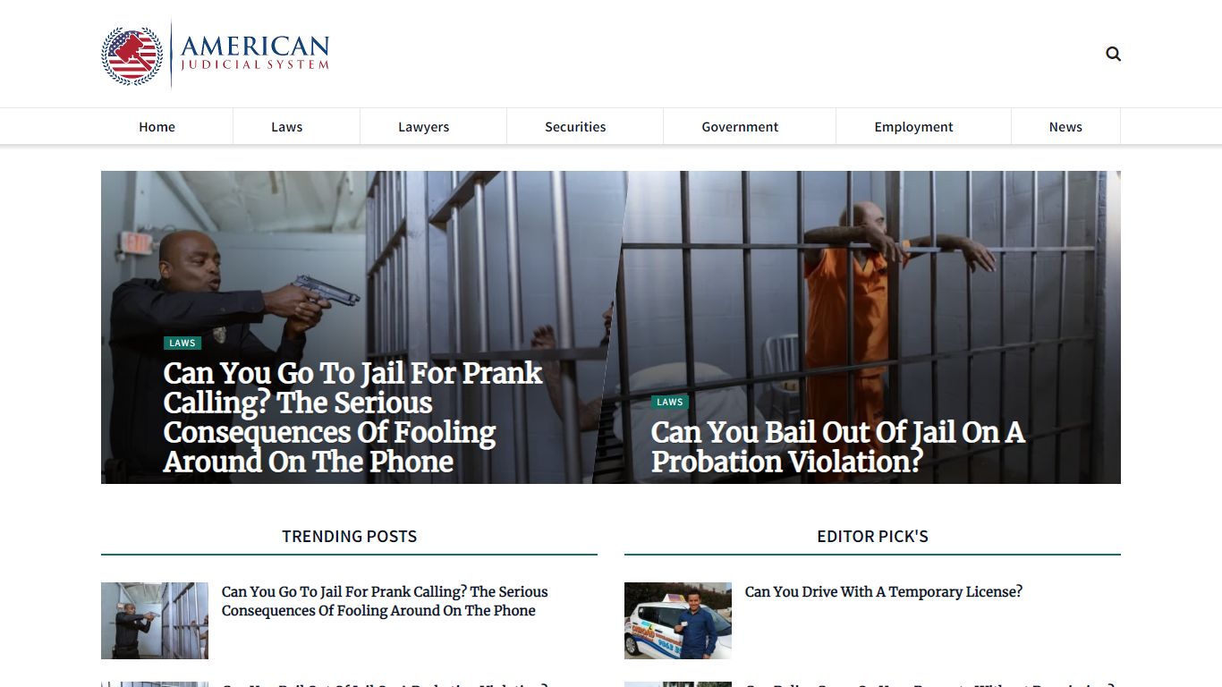 Home - American Judicial System